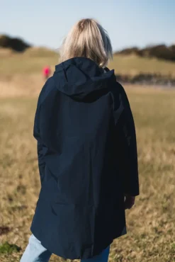 Aalesund Poncho Dark Navy