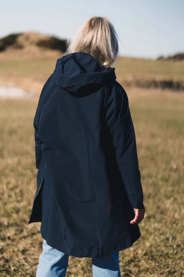 Aalesund Poncho Dark Navy
