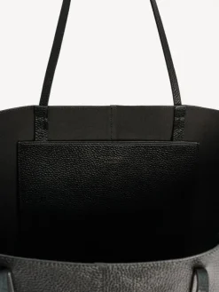 Abilla Leather Tote Black