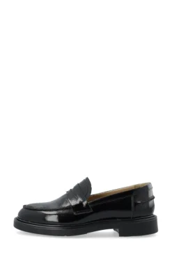Adda Penny Loafer Nappa Lak Black