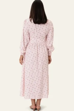 Adelic Long Dress Pink