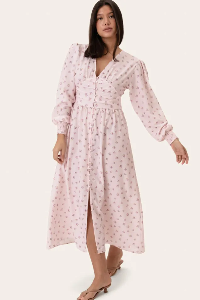 Adelic Long Dress Pink