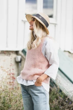 Adrienne Top Rose Smoke