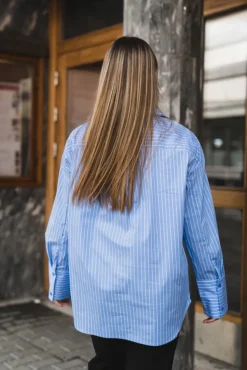 Aeris Shirt Blue Stripe