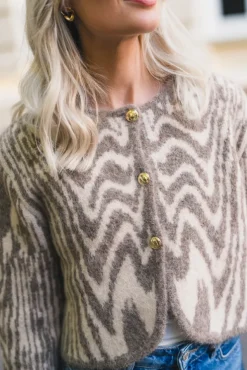 Aislinn Alpaca Blend Cardigan Moire