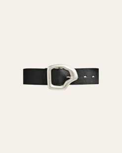 Ako Belt Black Silver