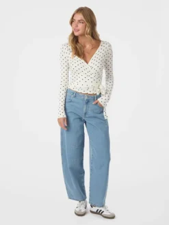 Alannah D Pants Stonewash