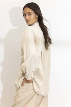 Alex Cord Shirt Greige