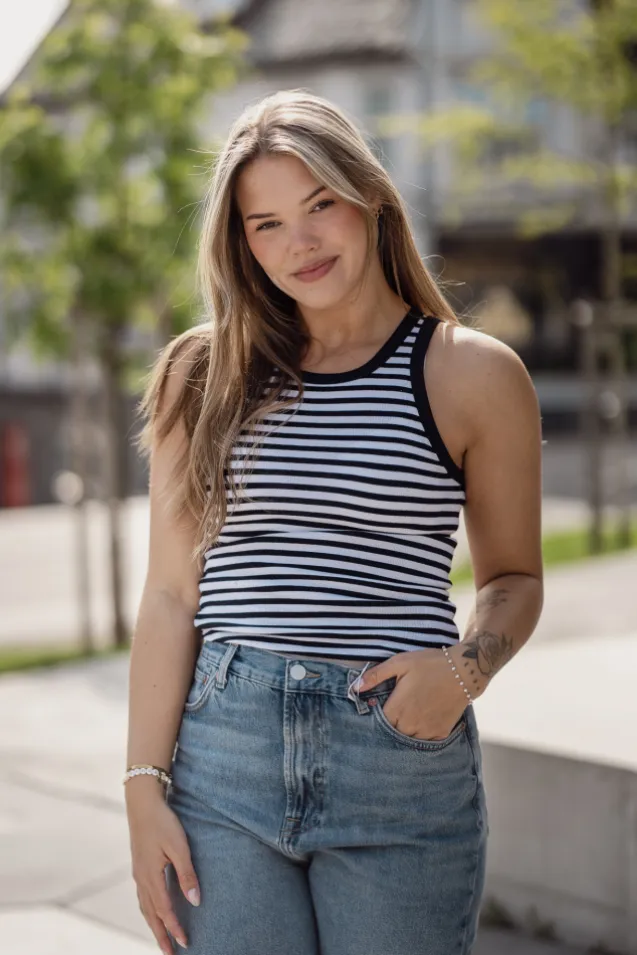Alexo Tank 7542 Night Sky Stripe