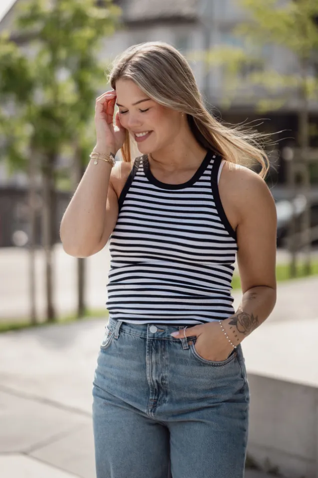Alexo Tank 7542 Night Sky Stripe