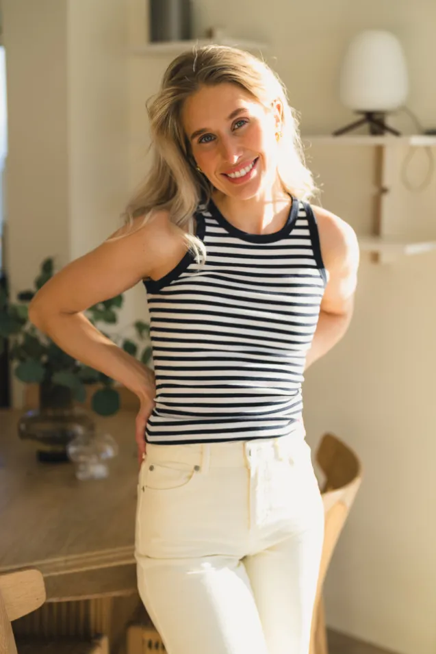 Alexo Tank 7542 Night Sky Stripe