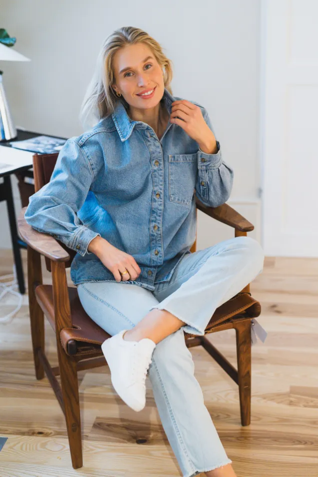 Alex Shirt Light Blue