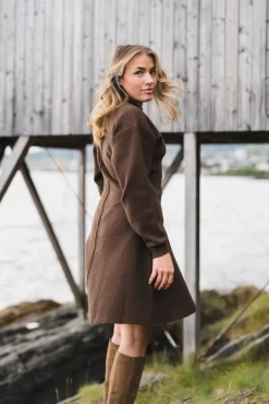 Alfreda East Dress Slate Black