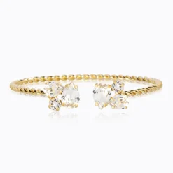 Alisia Bracelet Gold Crystal