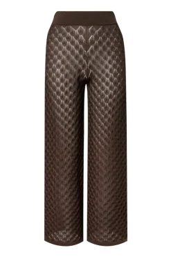 Alissa Knitted Pants Chocolate