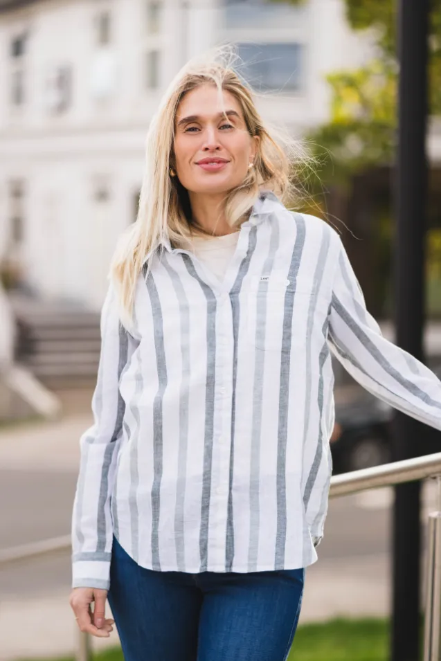 All Purpose Shirt Desert Sage Stripe
