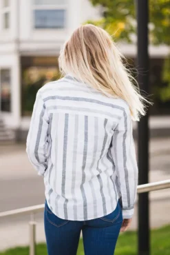 All Purpose Shirt Desert Sage Stripe