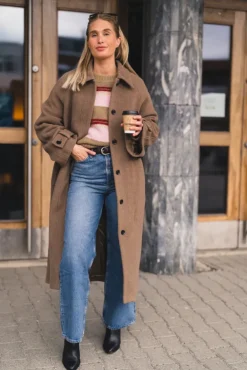 Alma Coat 14895 Camel
