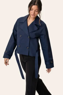 Almaic Trenchcoat Navy