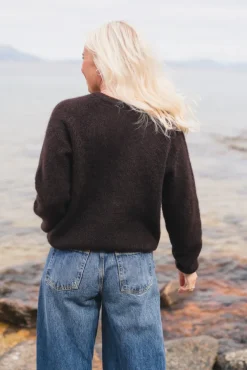 Amalie Cardigan Black Coffee