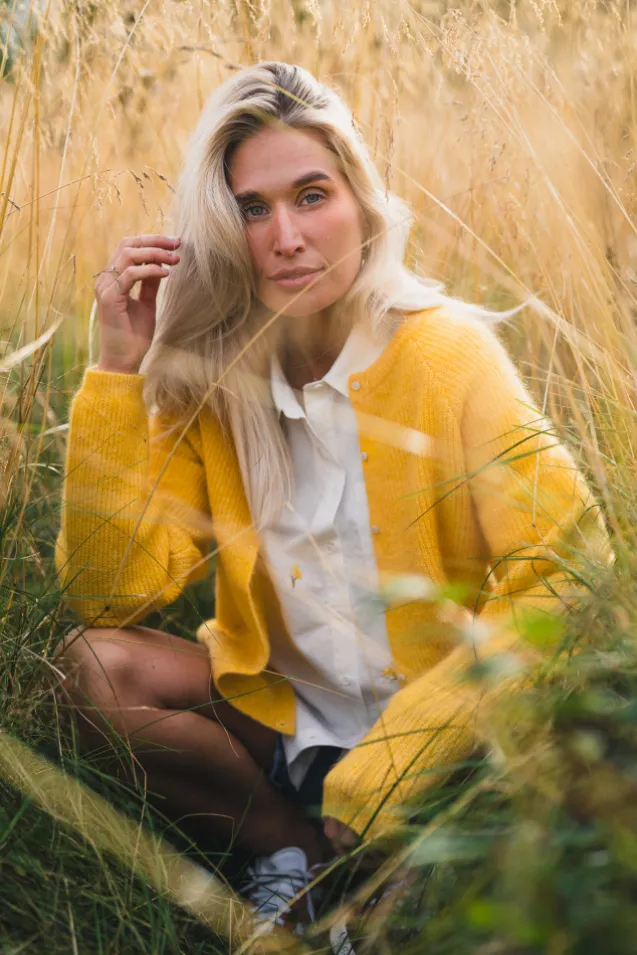 Amalie Cardigan Mimosa