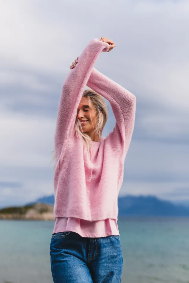 Amalie Cardigan Sweet Lilac