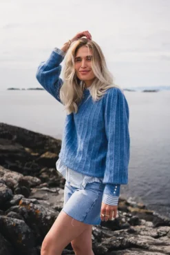Amalie Puff Pullover Quiet Harbor