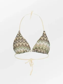 Amber Bel Bikini Top Beetle Green