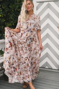 Ambrosia Long Floral Grace
