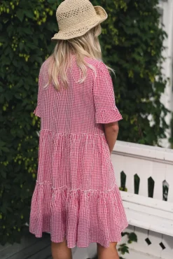 Ambrosia Short SS Red Check