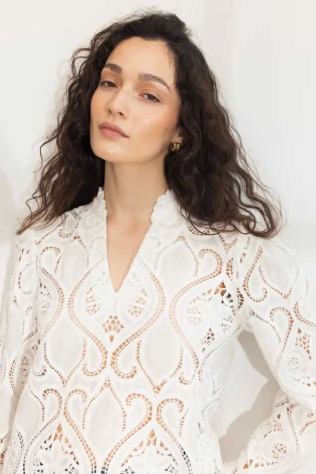 Amelia Blouse White