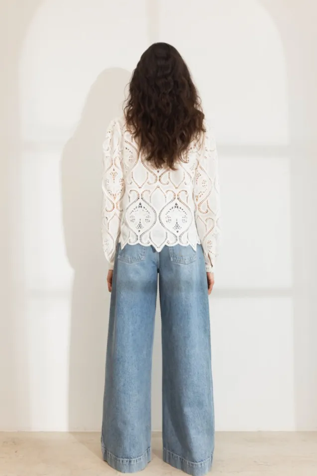 Amelia Blouse White