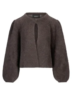 Amelia Chunky Cardigan Dark Brown