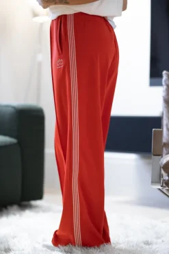 Amira Crease Pant Red
