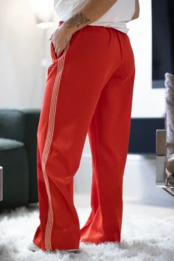 Amira Crease Pant Red