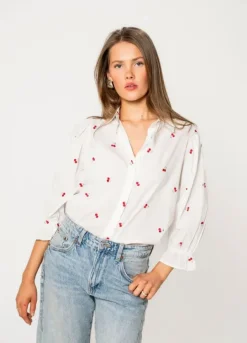 Amy Blouse Cherry
