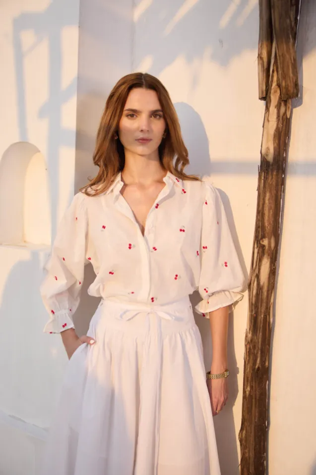 Amy Blouse Cherry