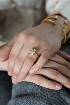 Ana Ring Gold Golden Combo