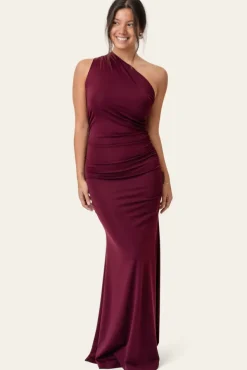 Andreaic Maxi Dress Bordeaux