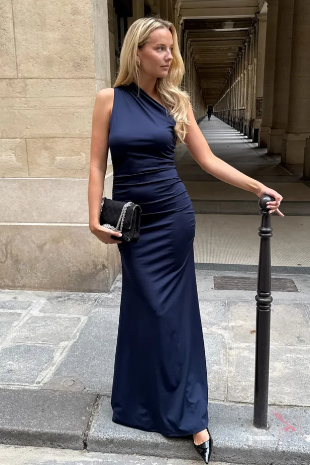 Andreaic Maxi Dress Navy