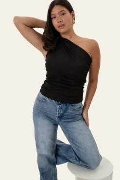 Andreaic Top Black