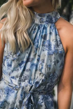 Angel Maxi Halterneck Midnight Bloom