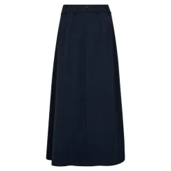 Anya Pleat Skirt Navy
