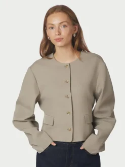Aranti Structure Curve Jacket Warm Grey