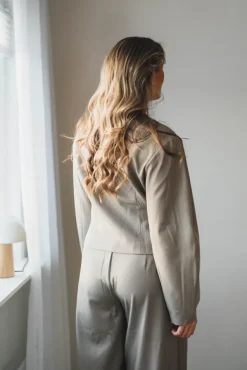 Aranti Structure Curve Jacket Warm Grey