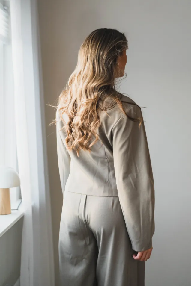 Aranti Structure Curve Jacket Warm Grey