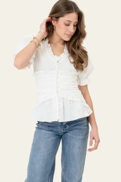 Arielic Blouse White