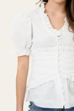 Arielic Blouse White