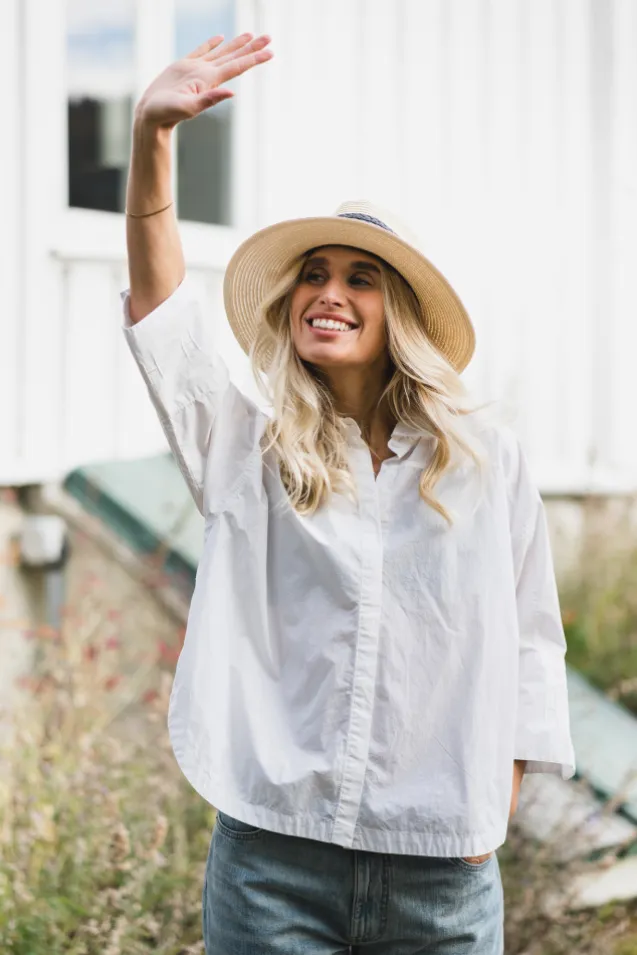 Arya Shirt White Alyssum