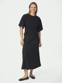 Asha Boxy Tee Navy